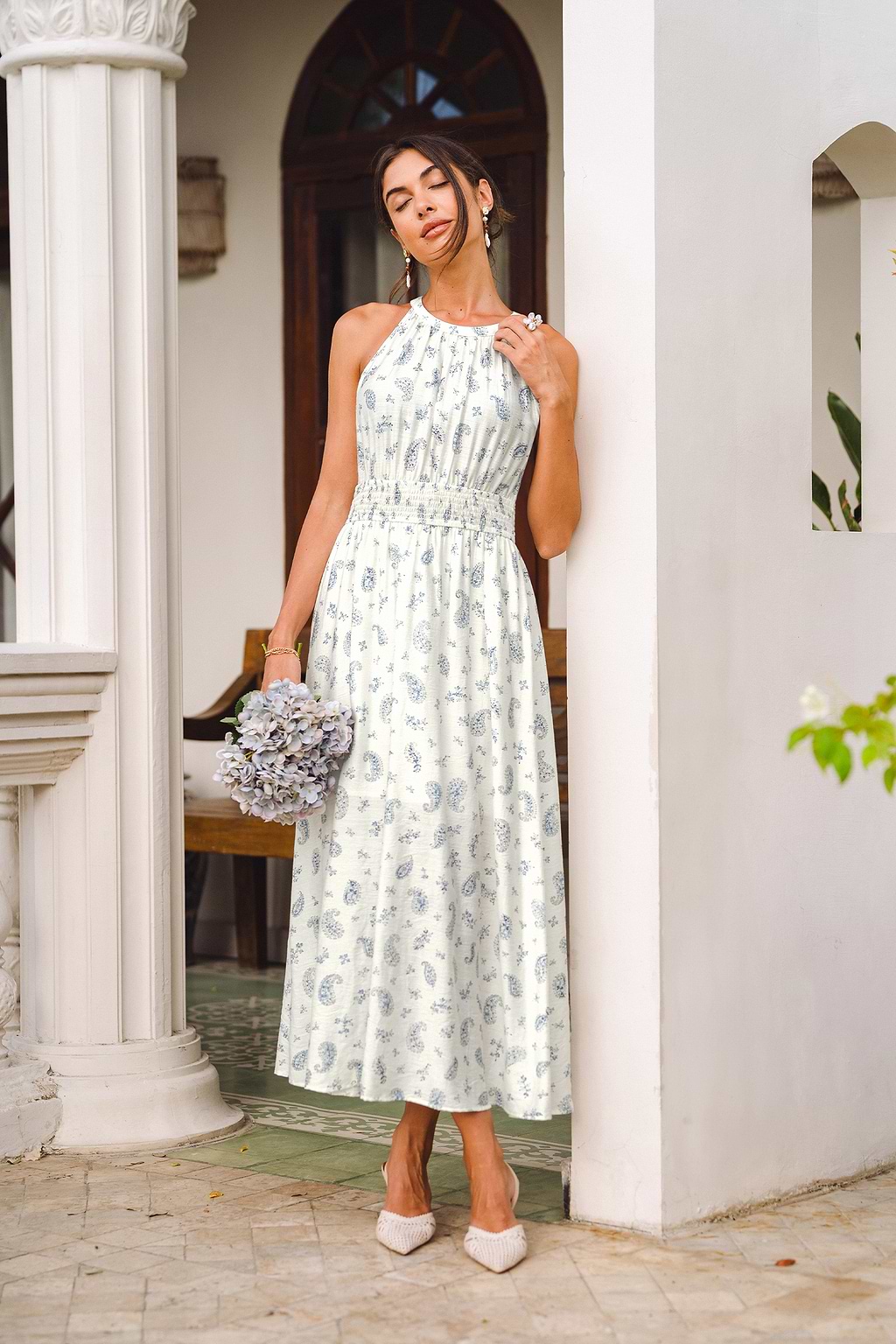 By Invitation Paisley Maxi Dress
