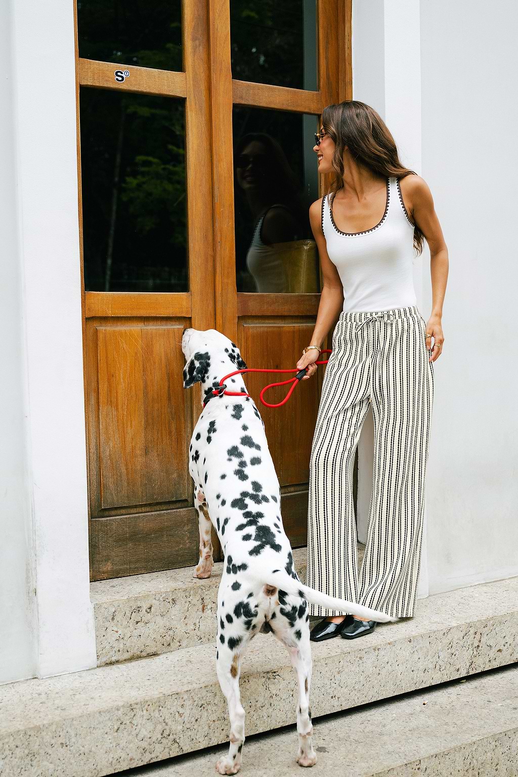 Once in a Blue Moon Striped Pants