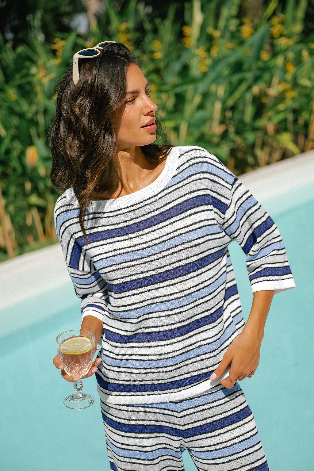 Long Way Striped Sweater