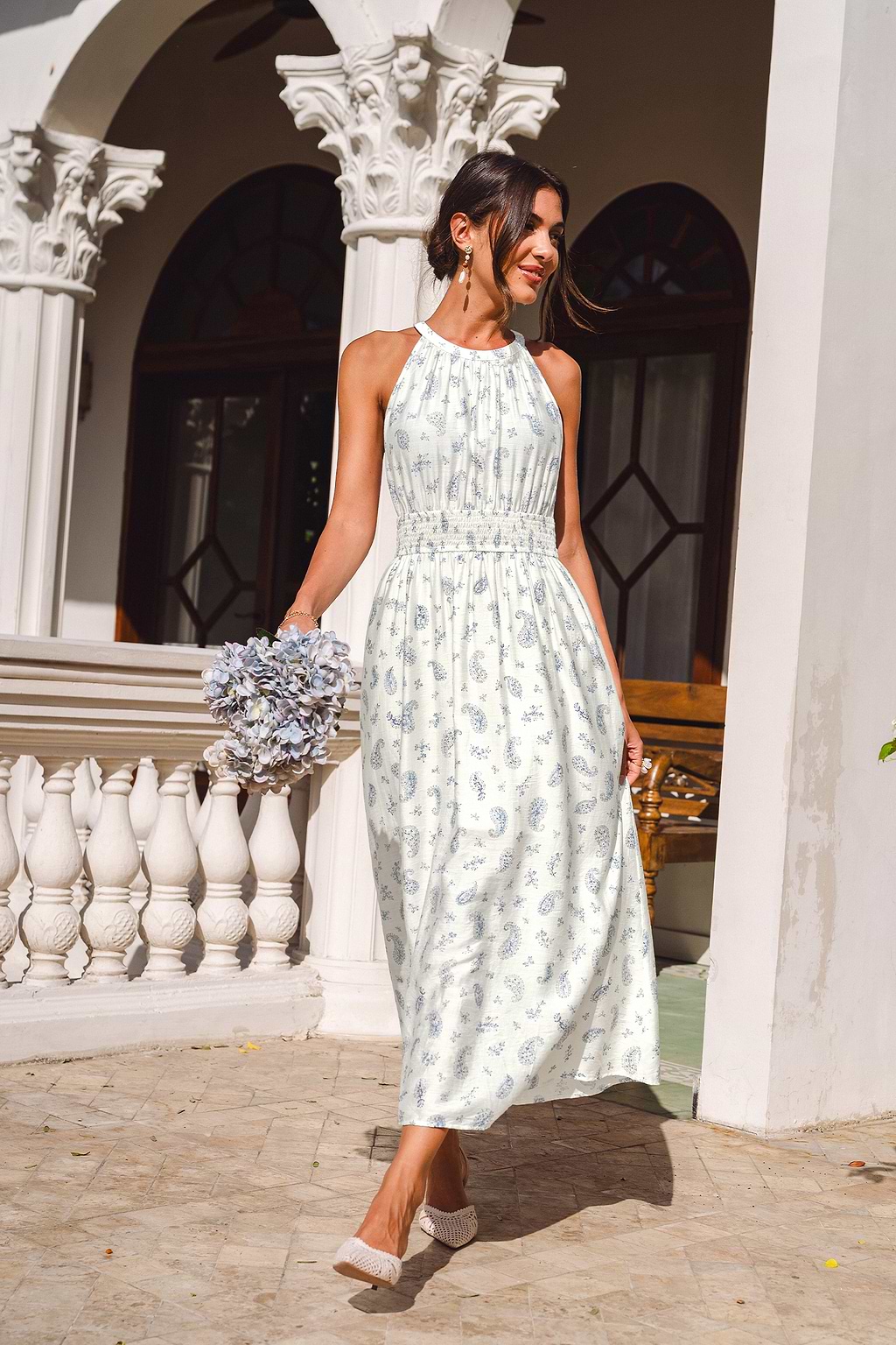 By Invitation Paisley Maxi Dress