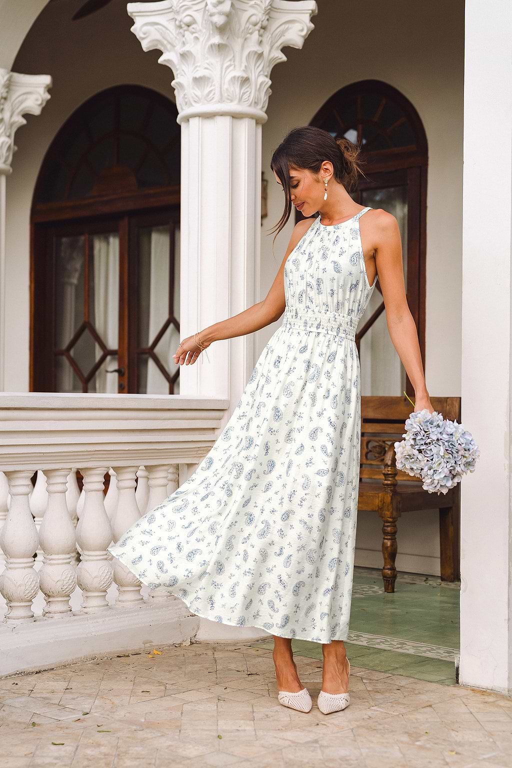 By Invitation Paisley Maxi Dress