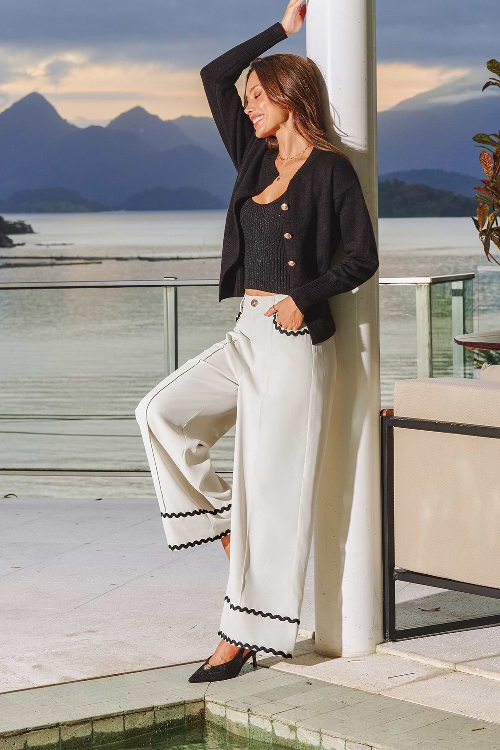 Sailor Beige Trousers