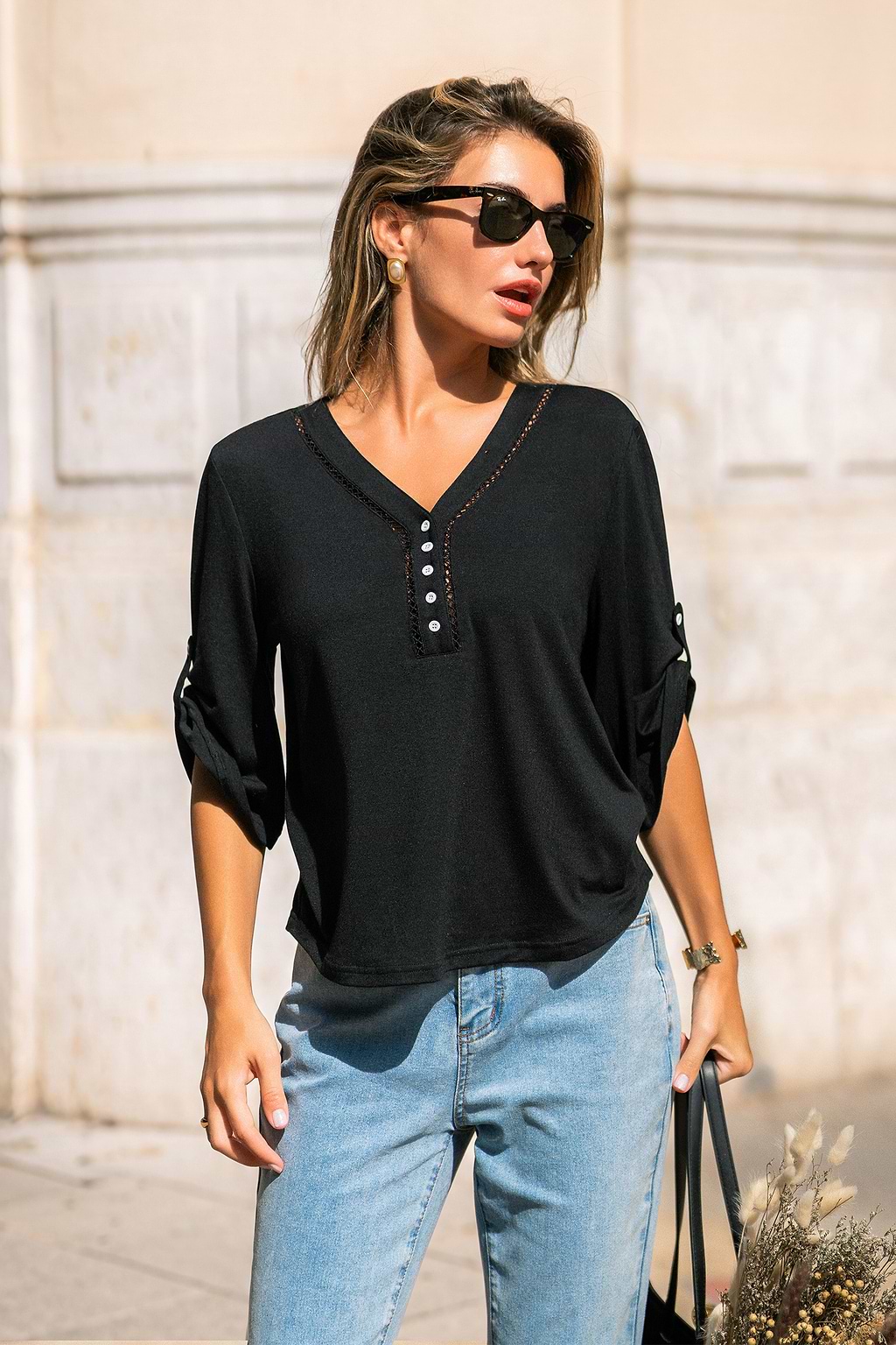 Cool Enough Black Top