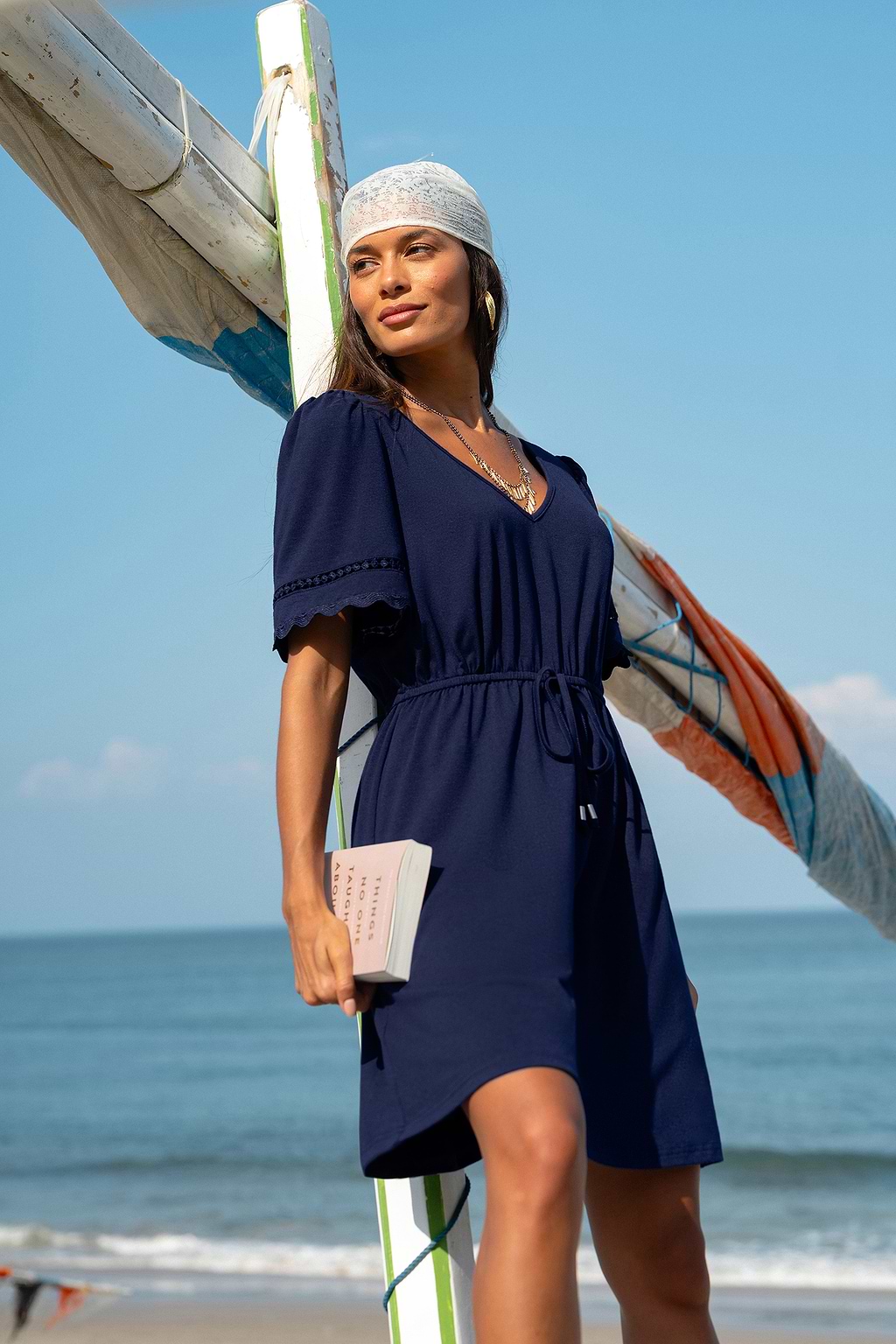 Quite Literally Blue Mini Dress