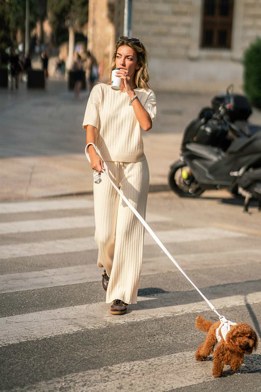Evening Stillness Beige Jumper