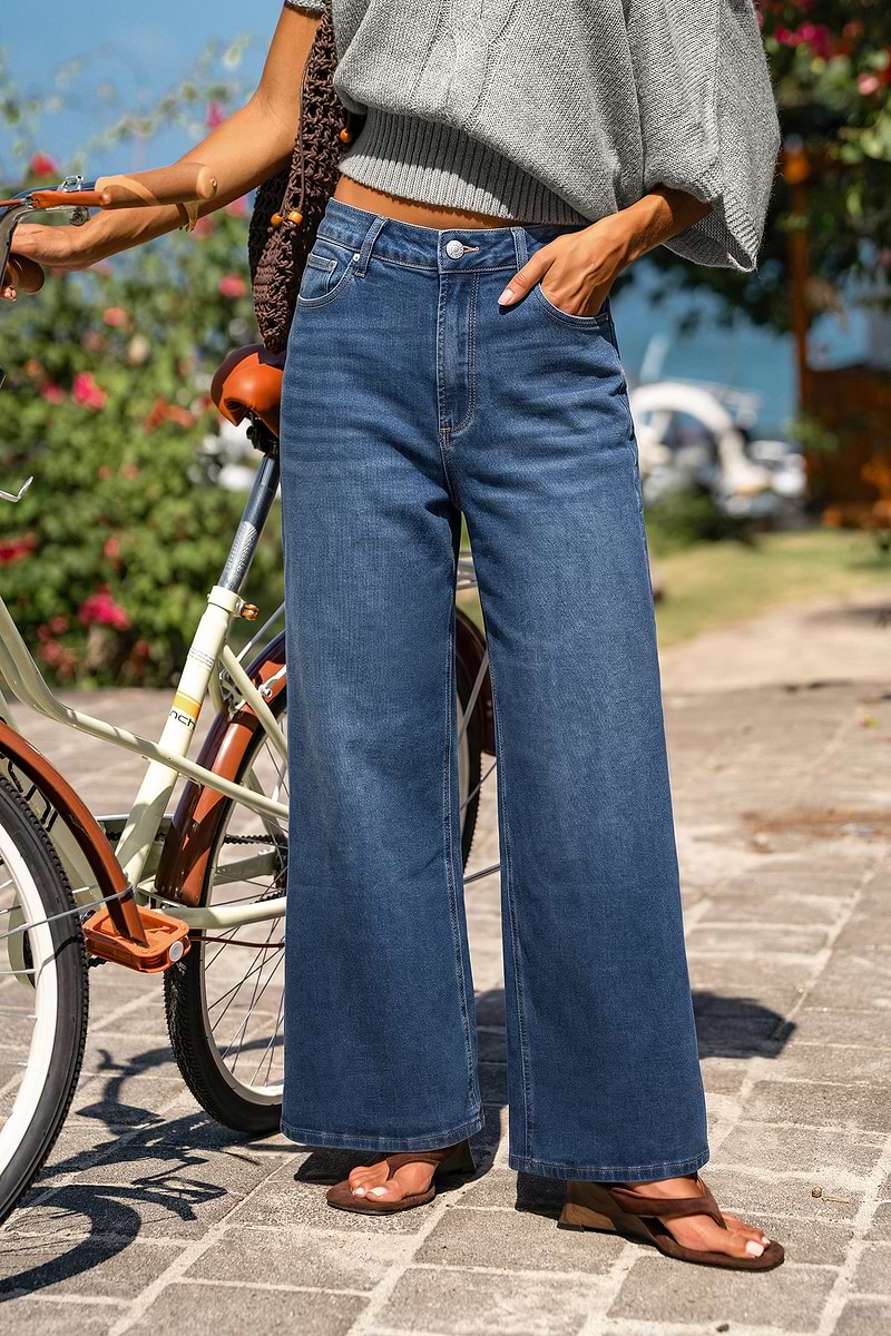 Fashionably Late Blue Jeans