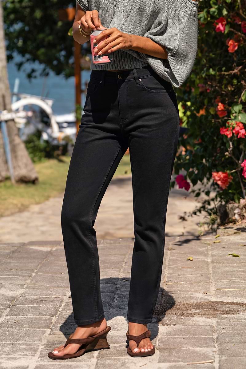 Jeans neri Second Nature