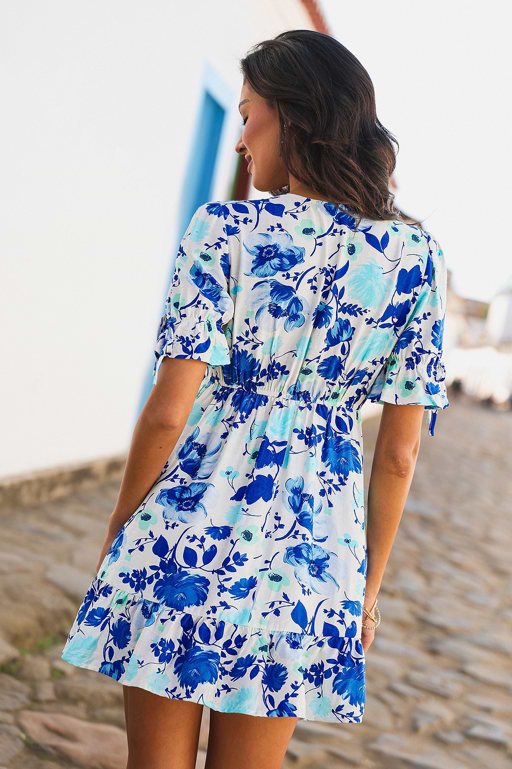 Clara Floral Mini Dress