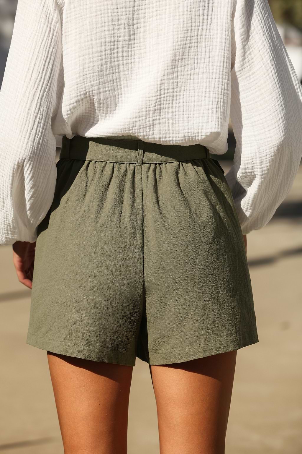 Adventure Ahead Green Shorts