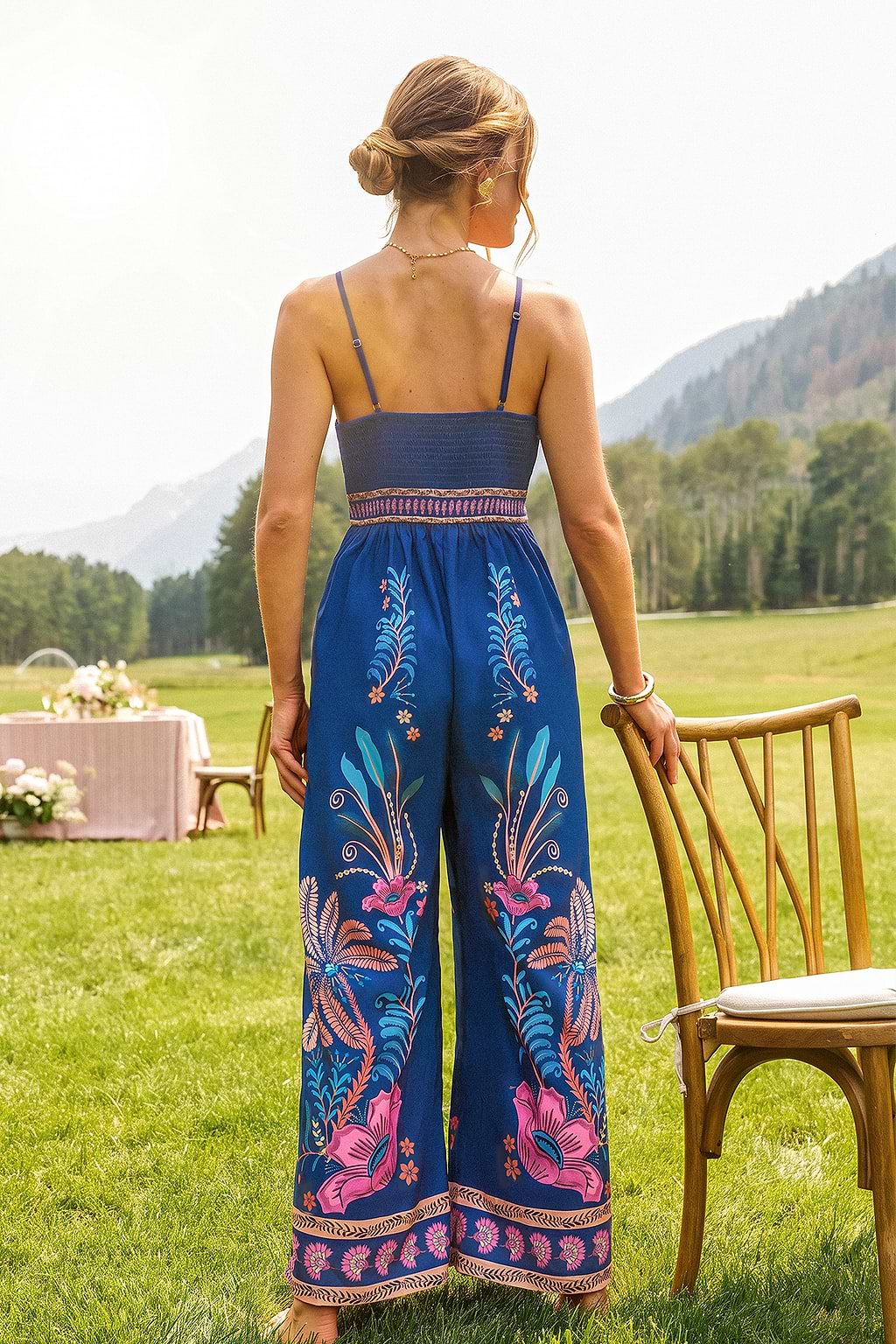 Changing Seasons Floral Jumpsuit