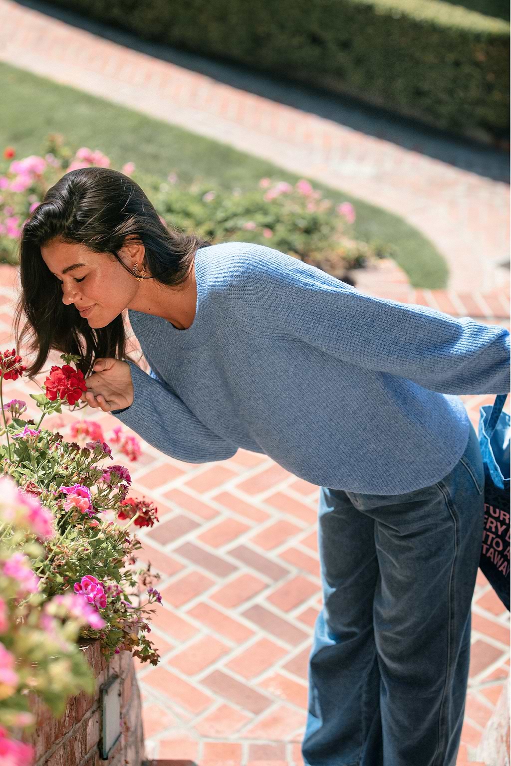 Cloudy Day Blue Sweater