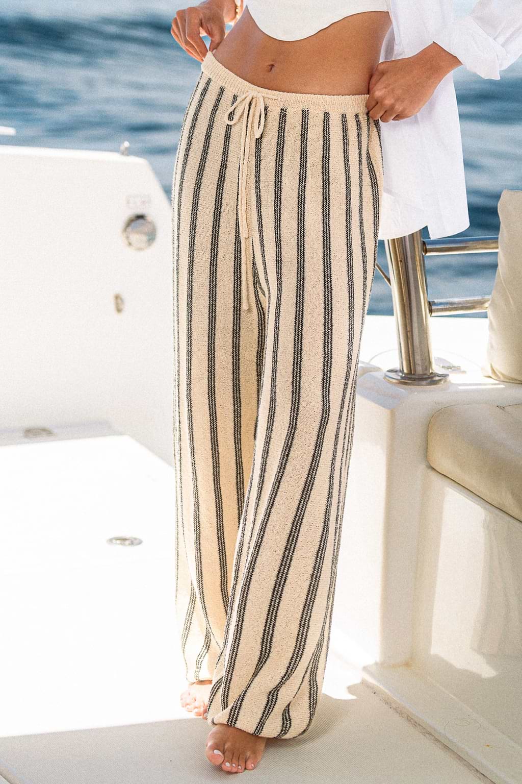 Made to Chill Striped Pants