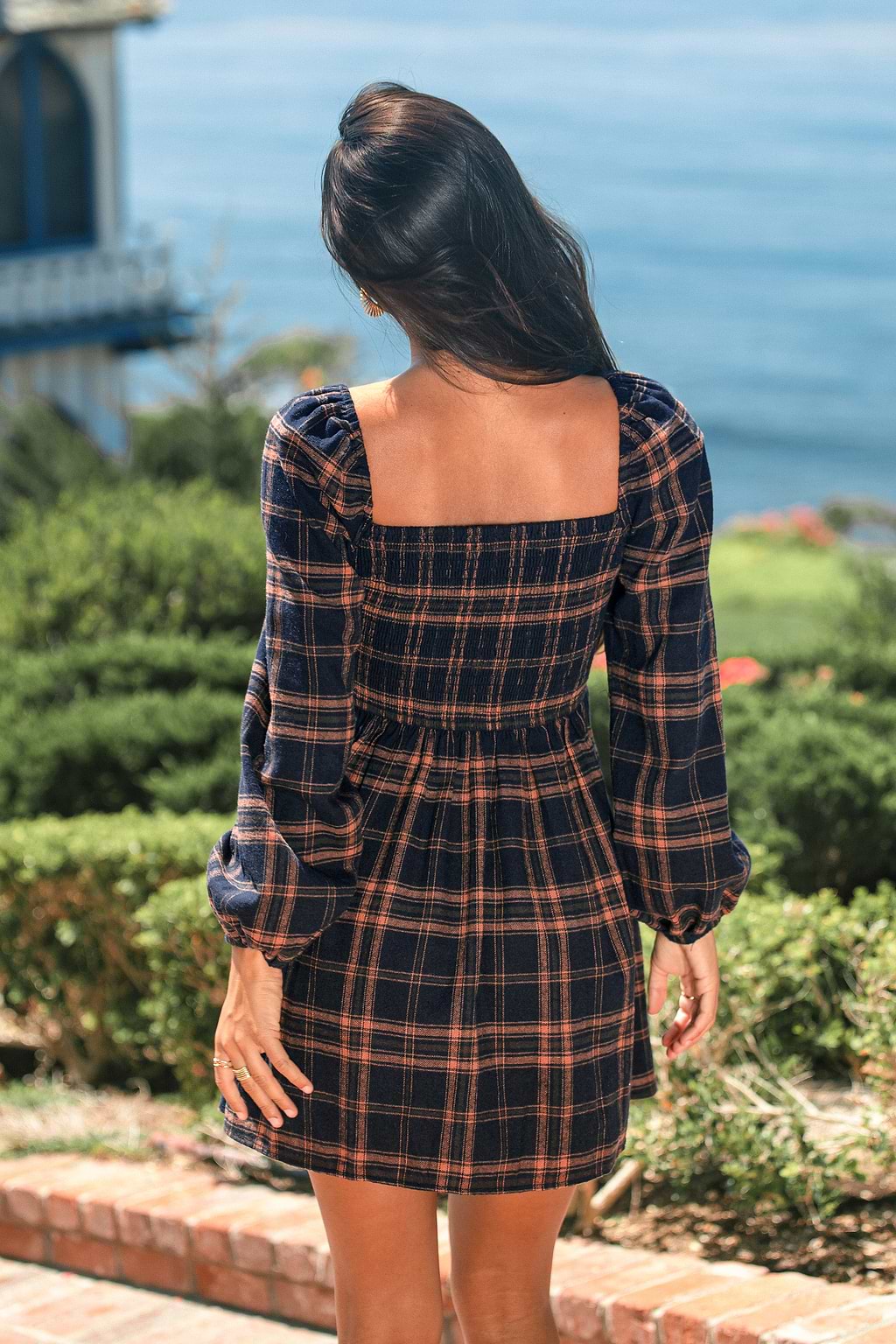 Campus Crush Plaid Mini Dress