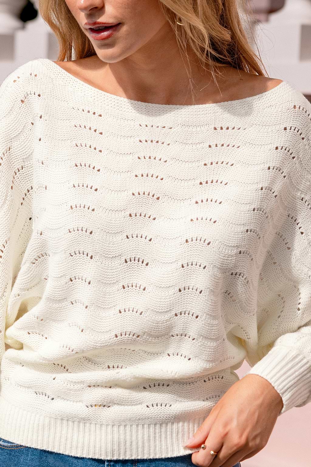 Slow Burn Beige Jumper