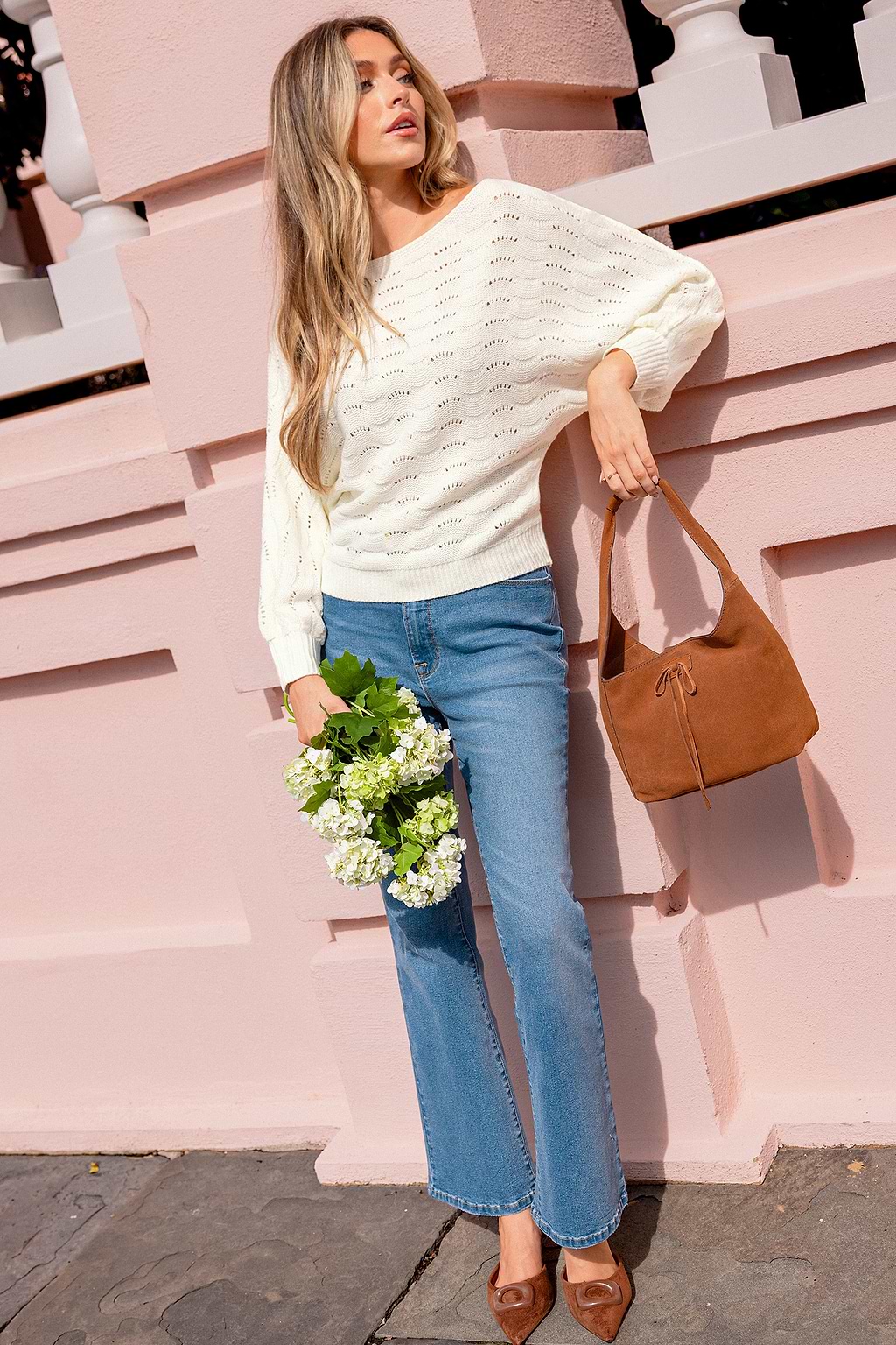 Slow Burn Beige Jumper
