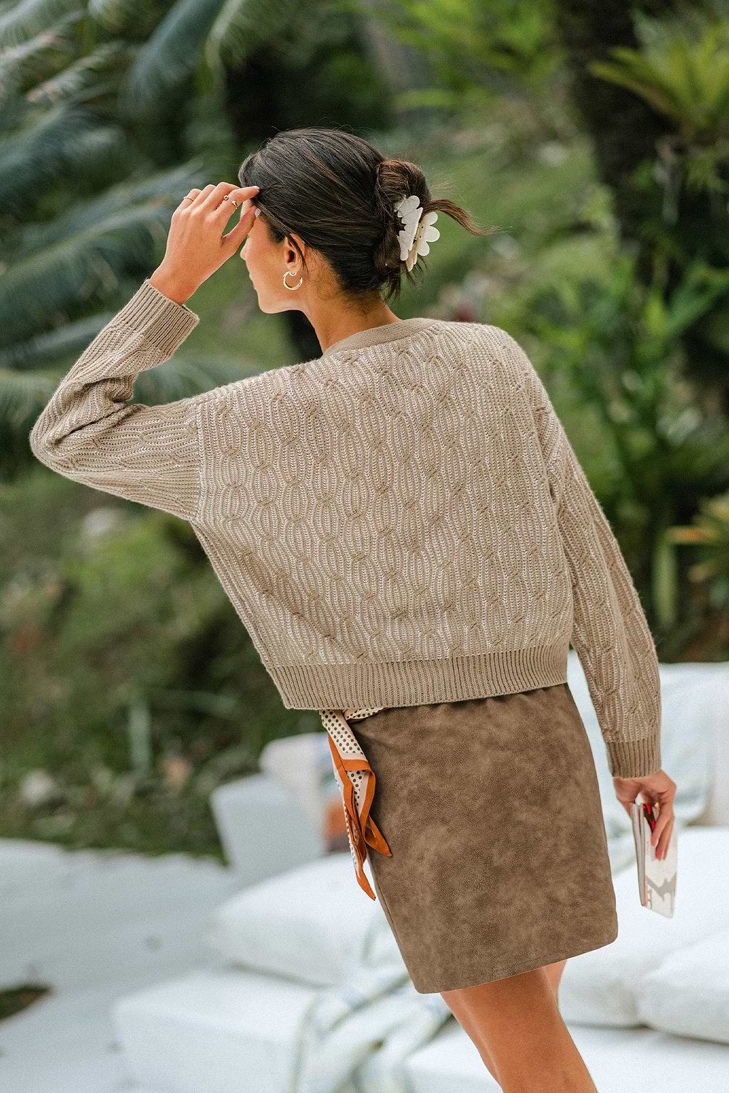 Forever Classic Tan Cardigan