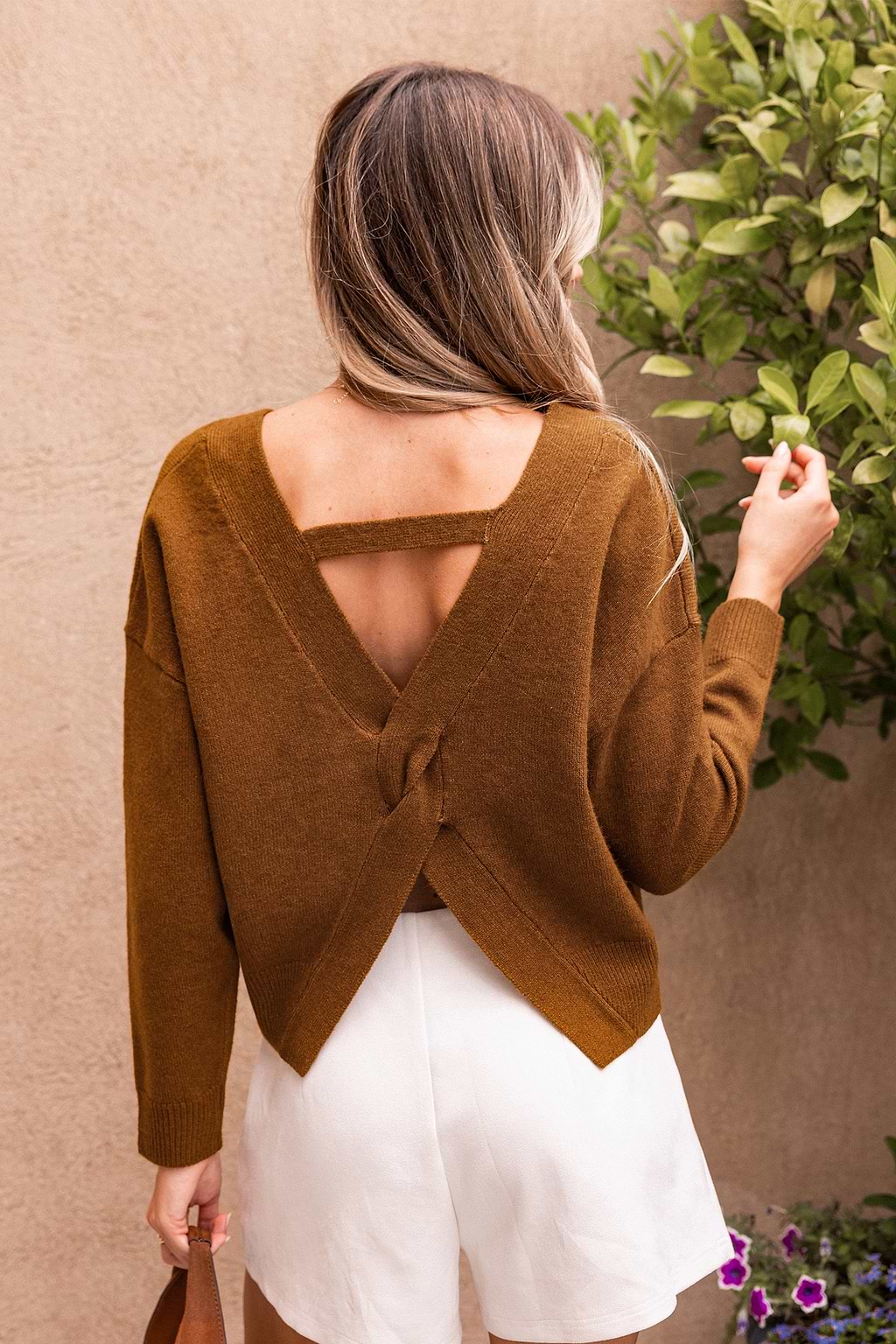 Coffee Cake Brown Jumper