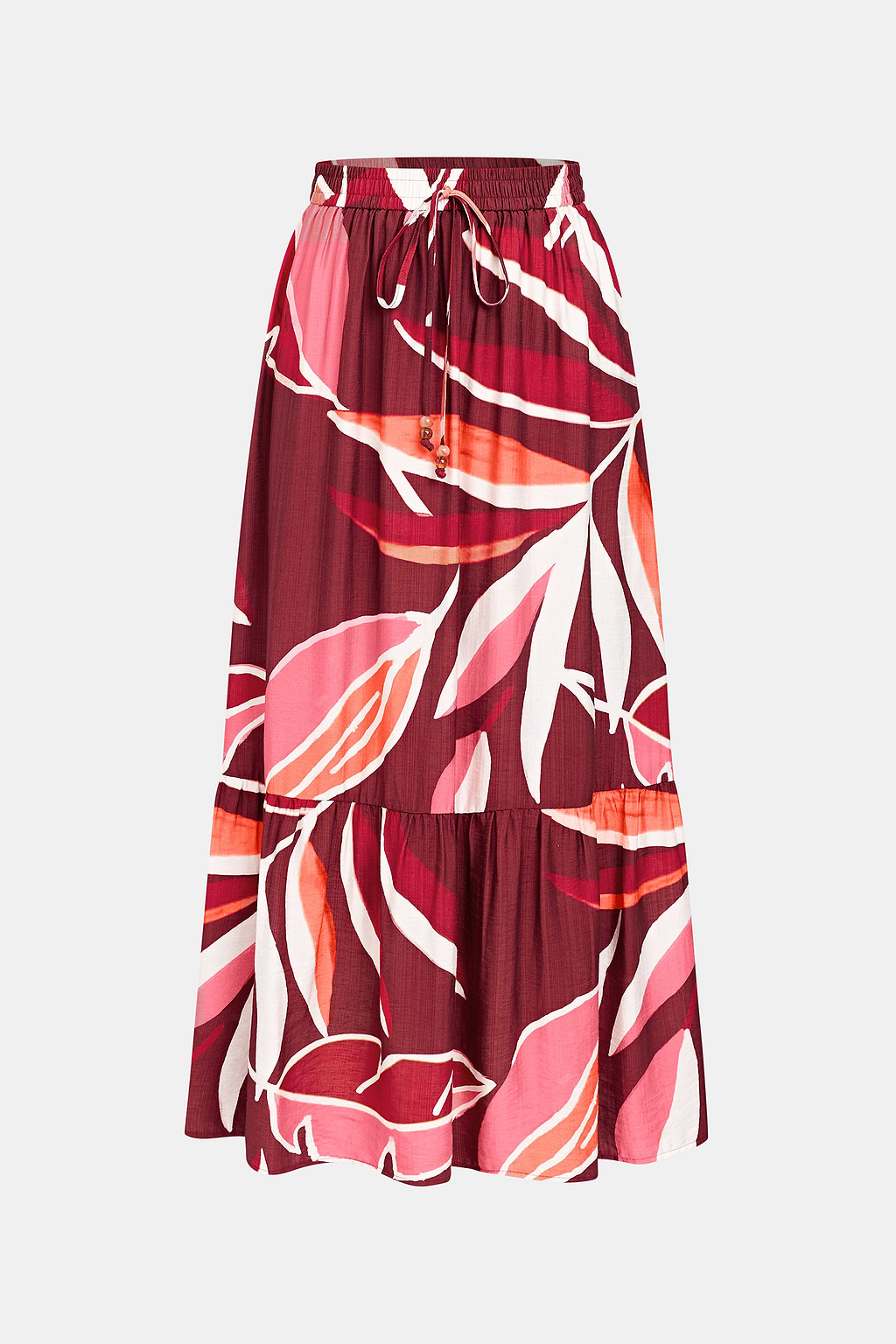 Meadow Walk Tropical Maxi Skirt