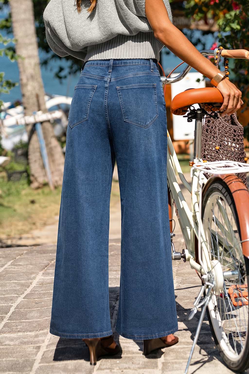 Fashionably Late Blue Jeans