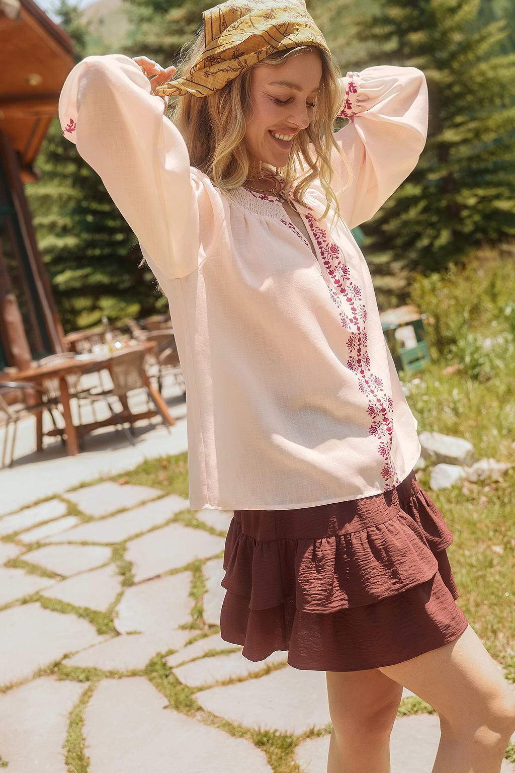 Good Life Ornate Top