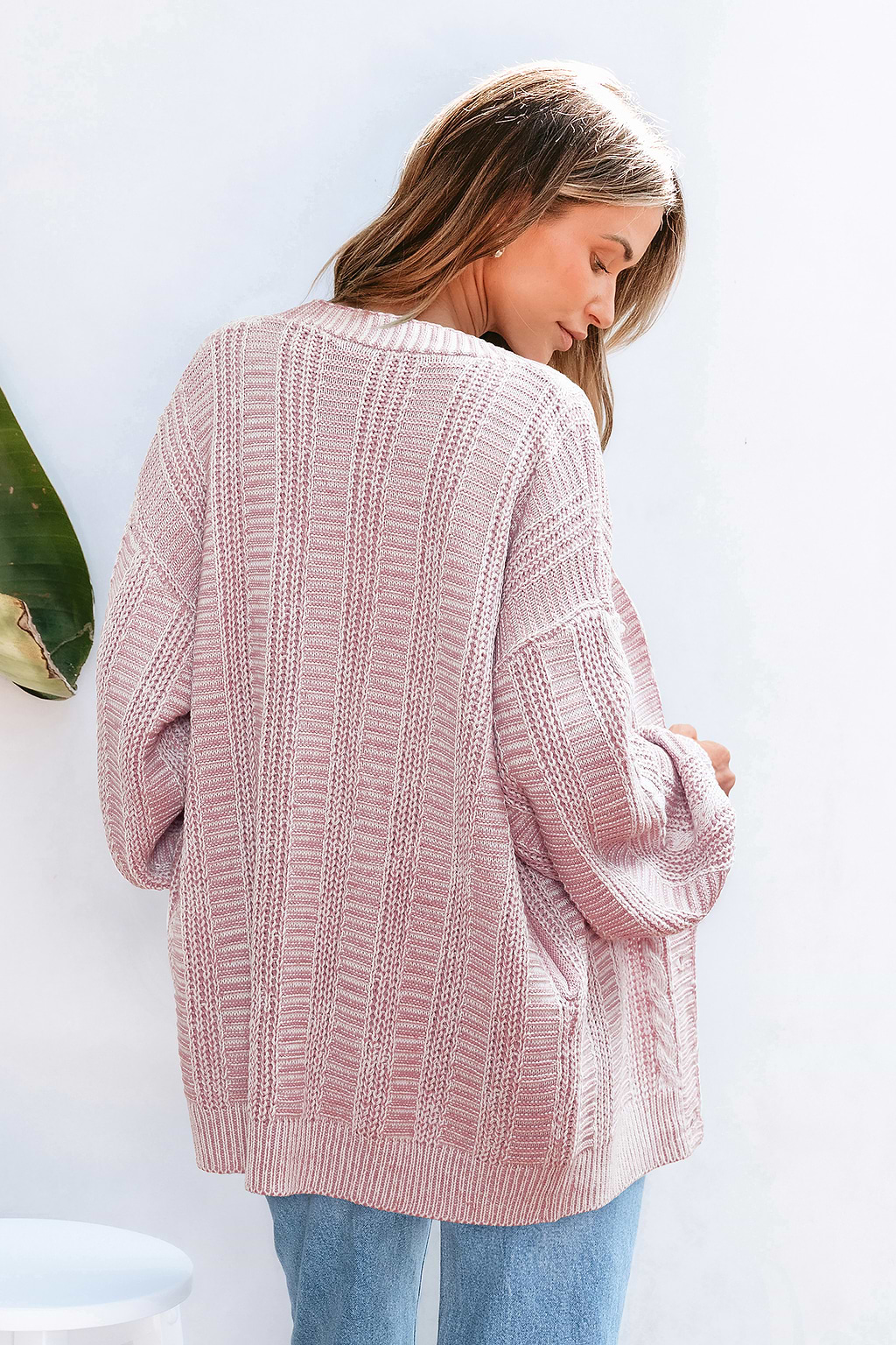 Heart to Heart Pink Cardigan