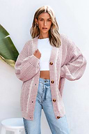 Heart to Heart Pink Cardigan