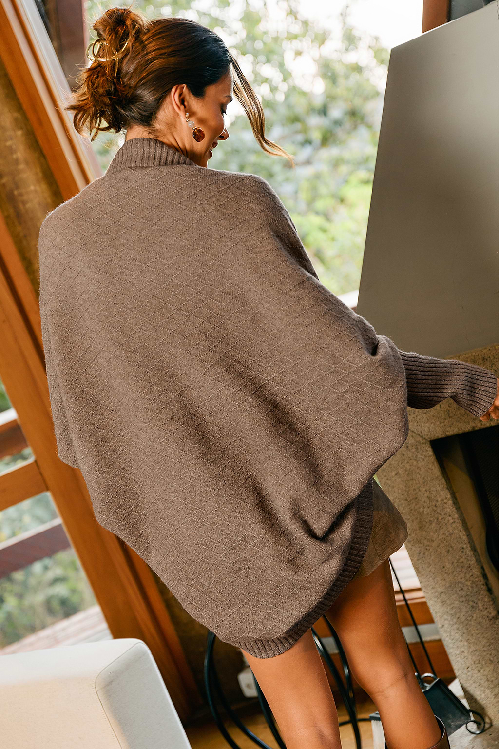 Slow Mornings Brown Cardigan
