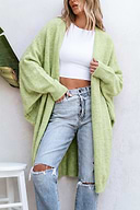 Cardigan verde In No Hurry