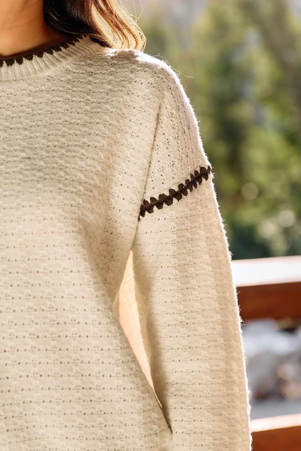 Looking Good Beige Sweater