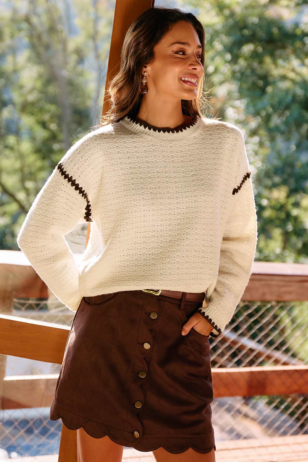 Looking Good Beige Jumper