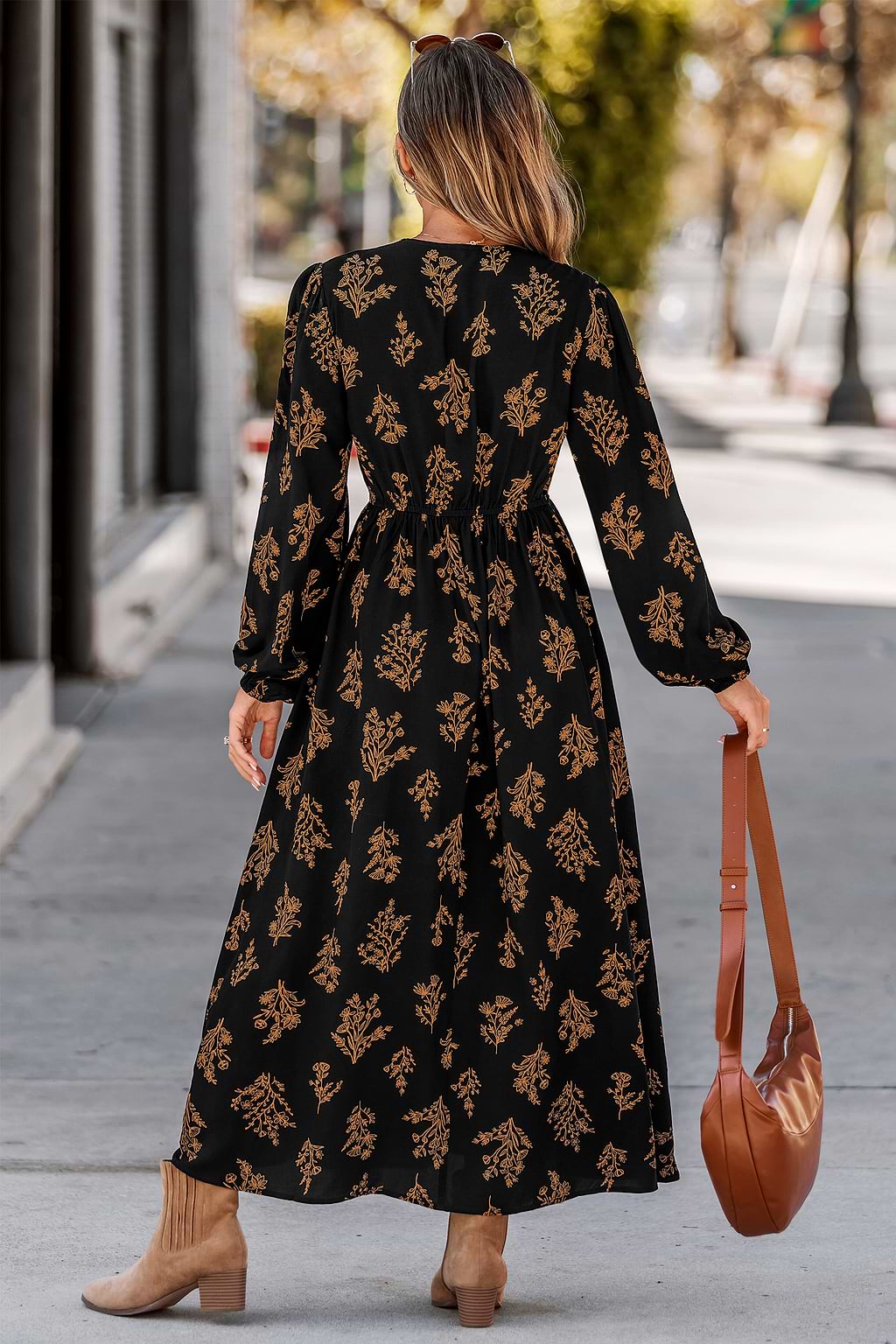 In Good Nature Floral Maxi Dress