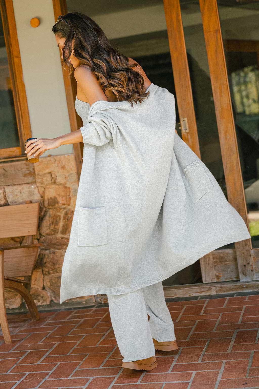 Better in Layers Grey Cardigan