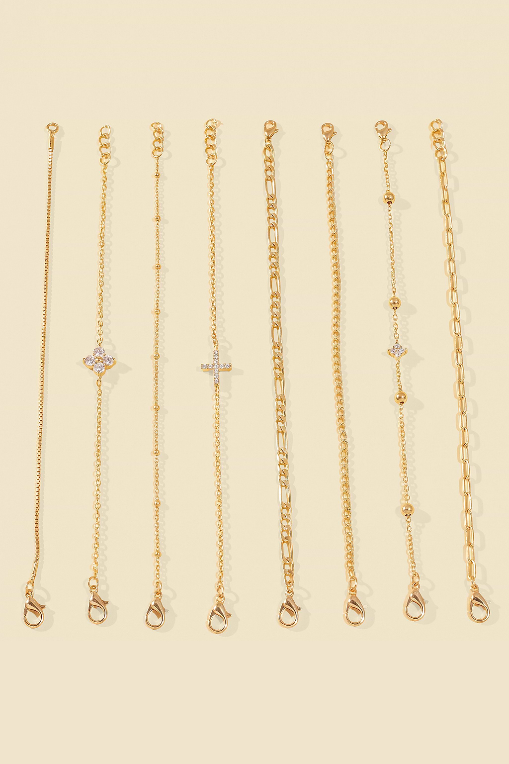 Positive Energy Gold-Tone Bracelet Set