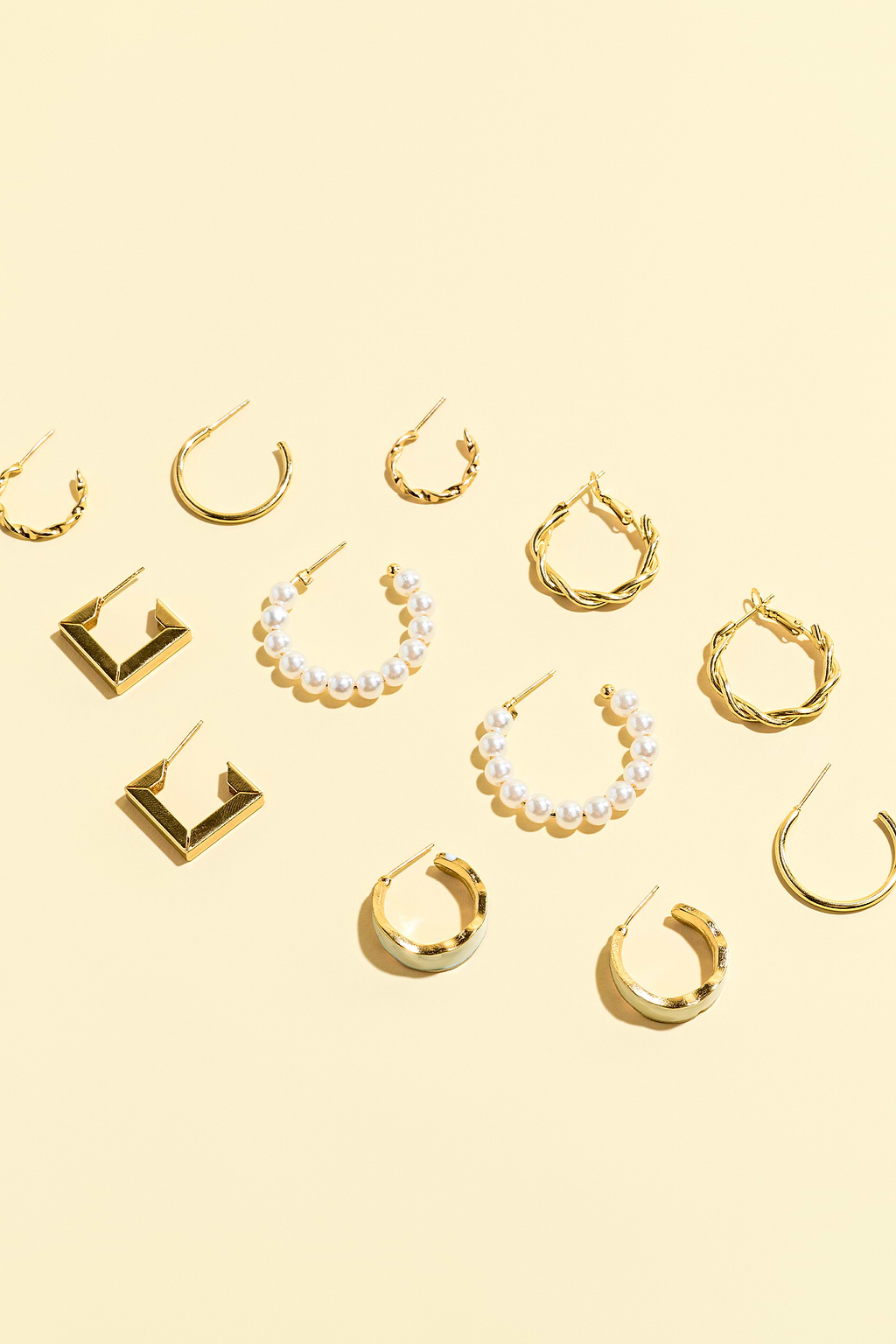 Girl Talk Gold-Tone Earrings Set
