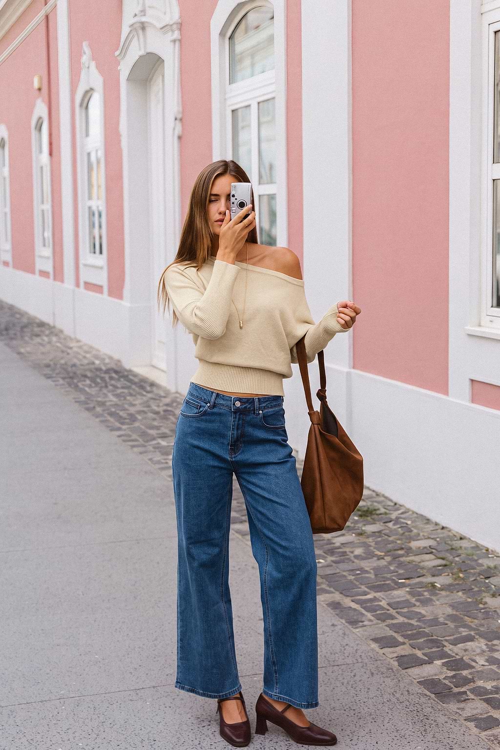 New Mood Khaki Sweater