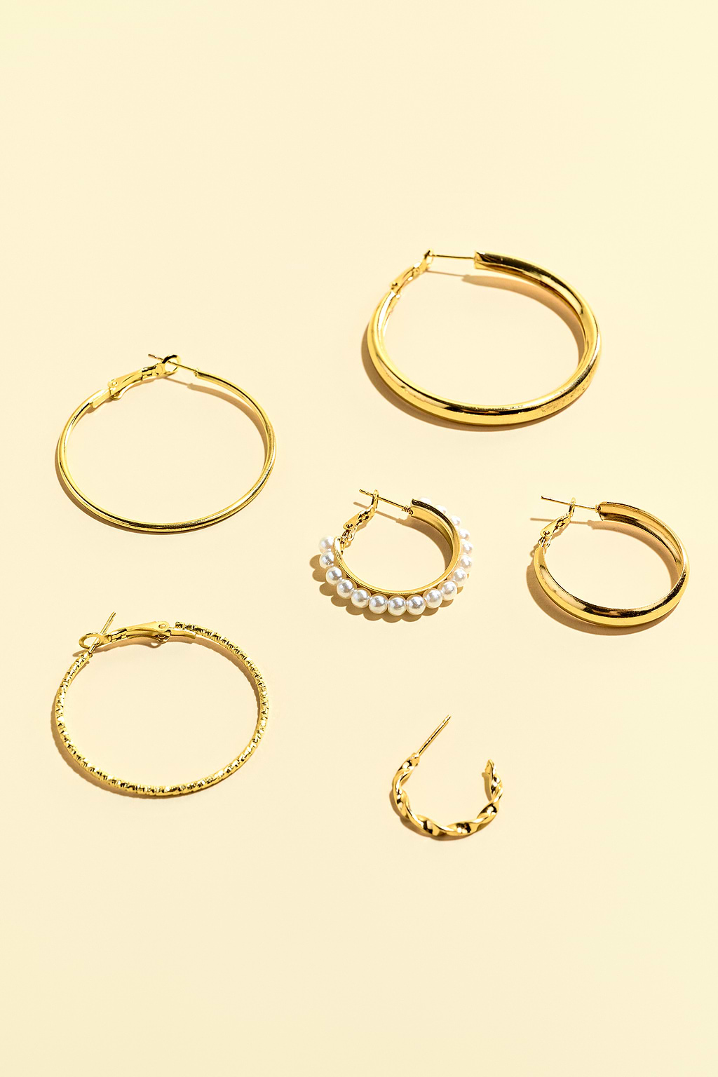 Girl Talk Gold-Tone Earrings Set