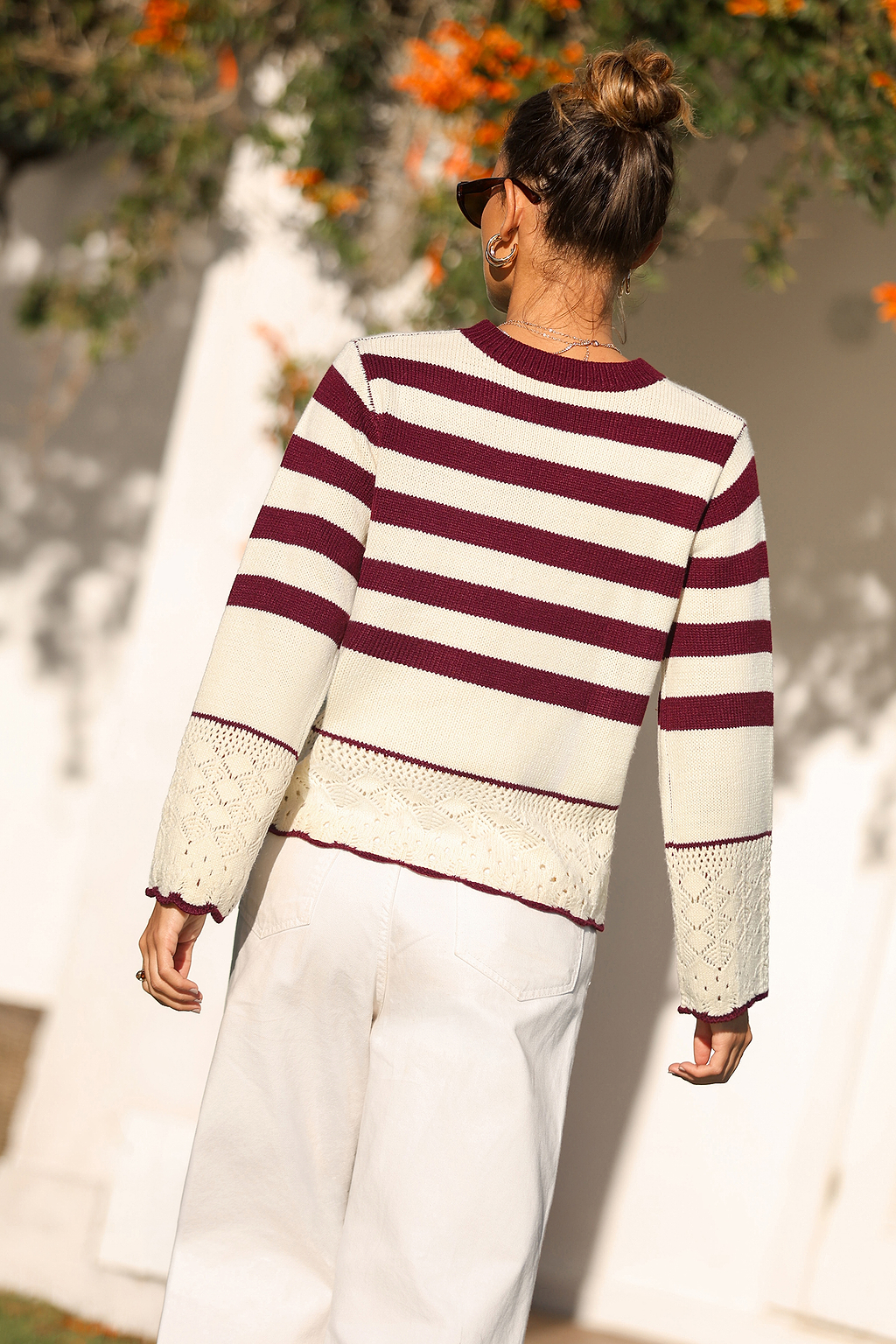 Maglione a righe Point of View