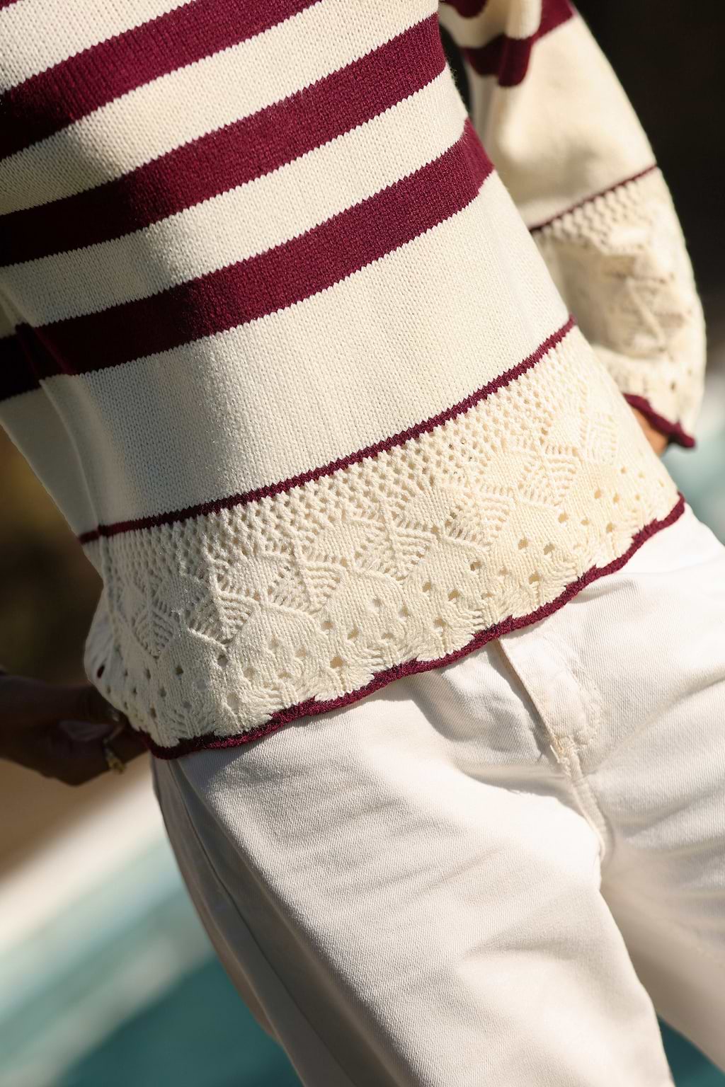 Point of View Striped Jumper