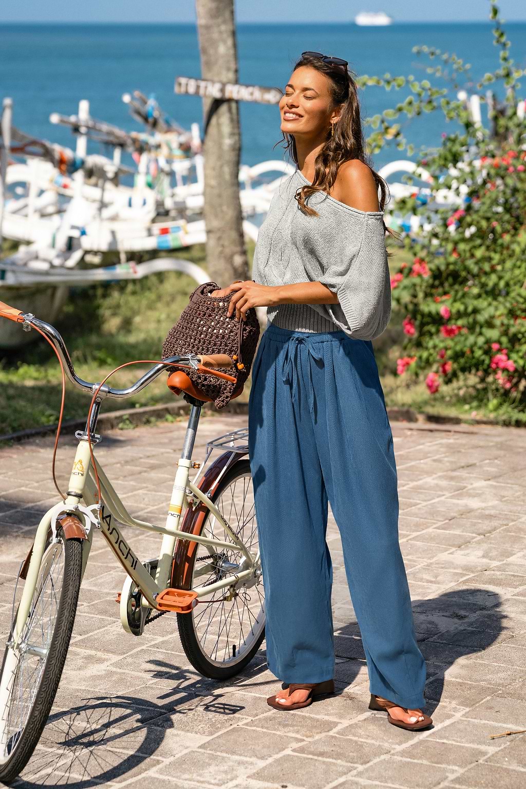 Sunset Society Blue Pants