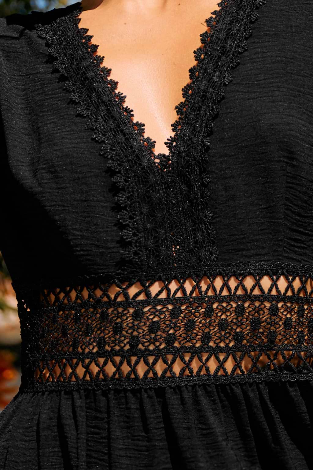 With the Girls Black Mini Dress