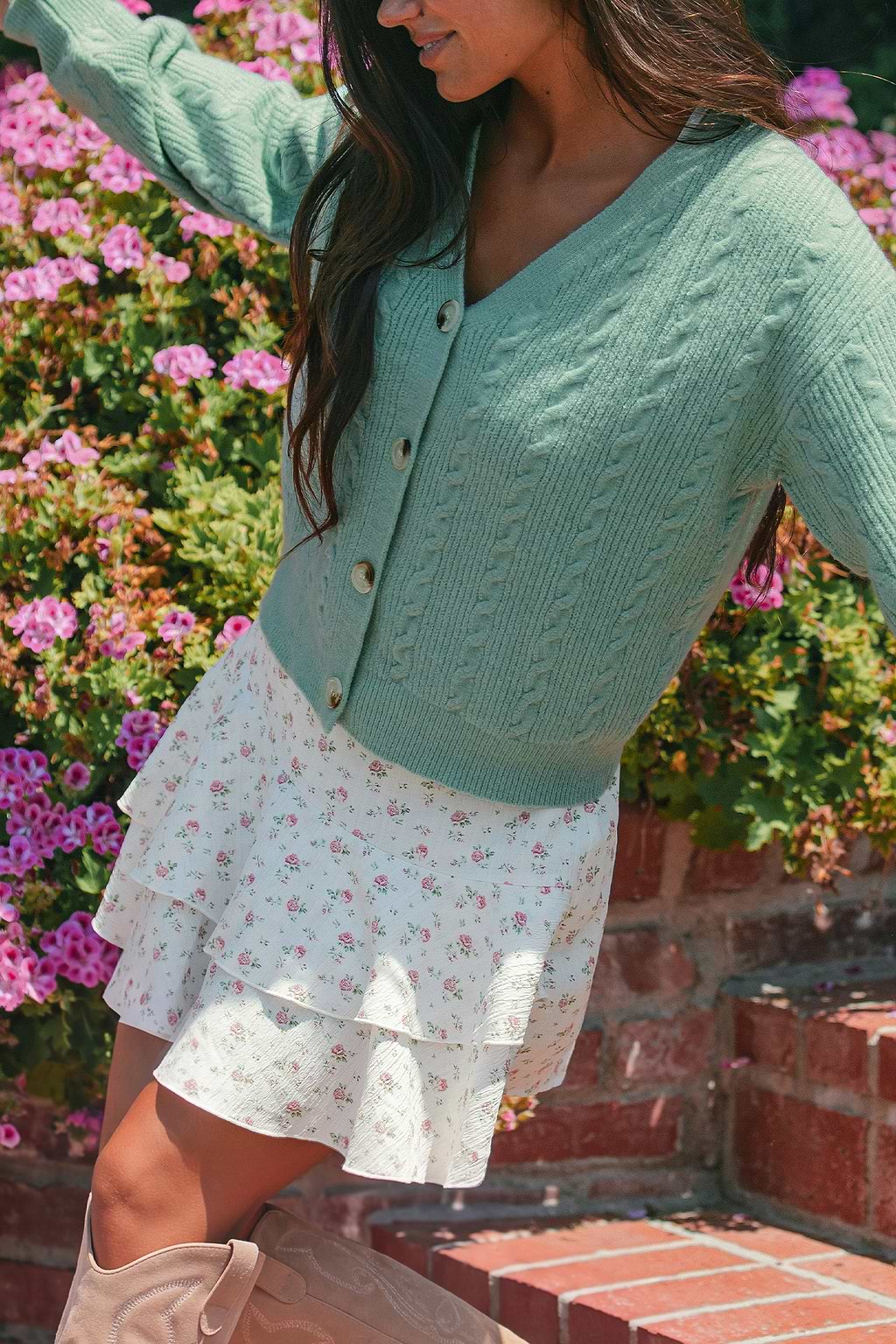 Petite Fleur Floral Skort