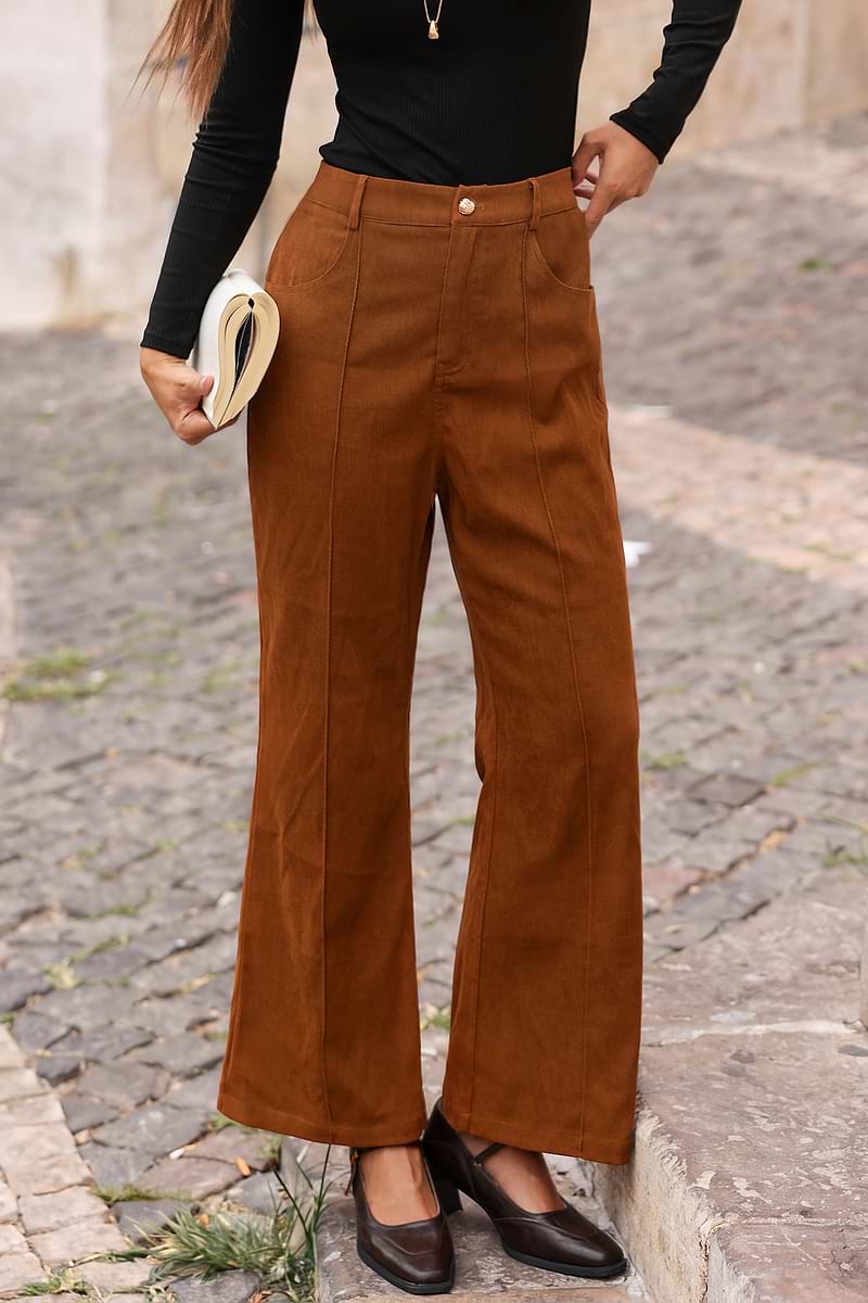 Spice It Up Brown Pants