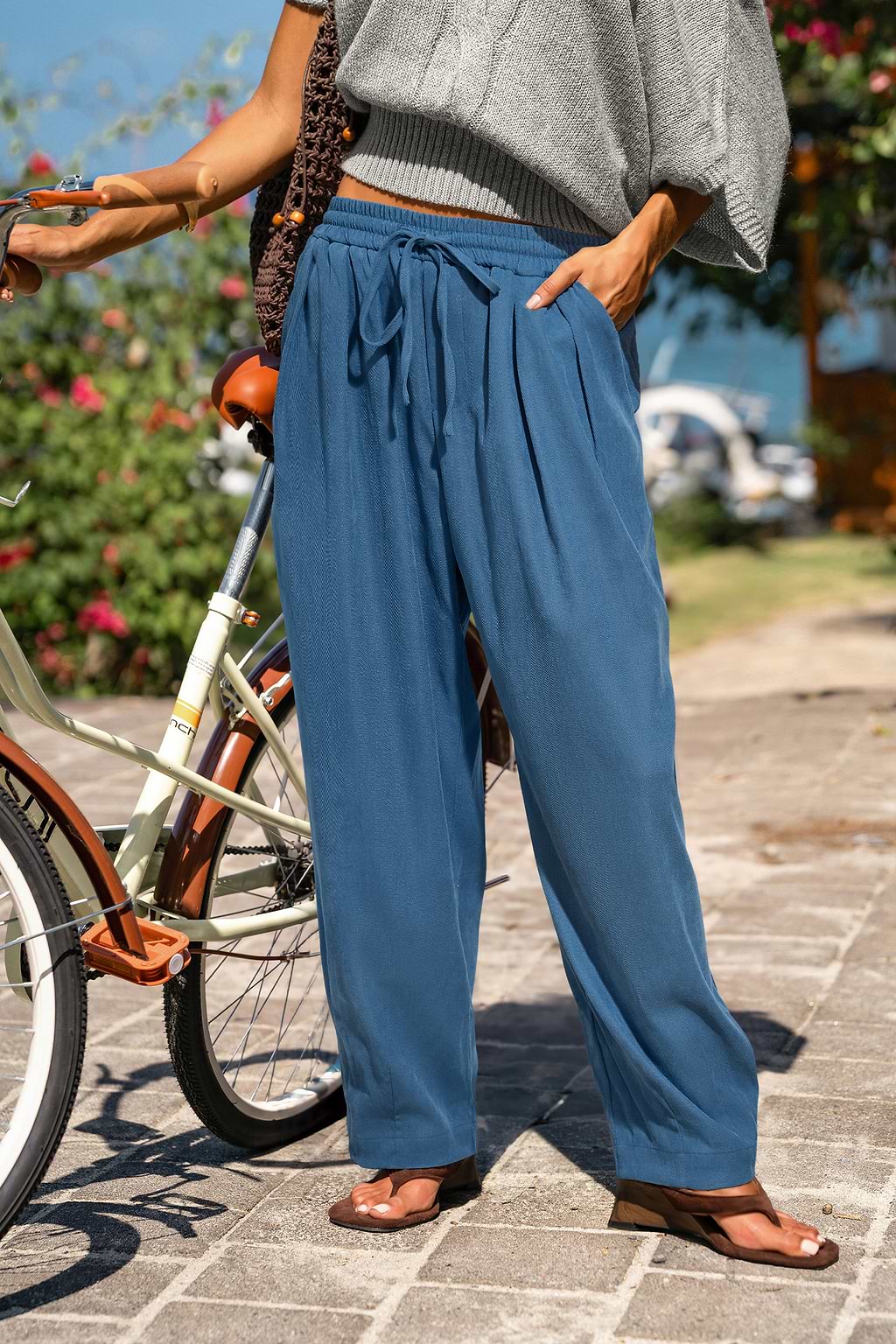 Sunset Society Blue Trousers