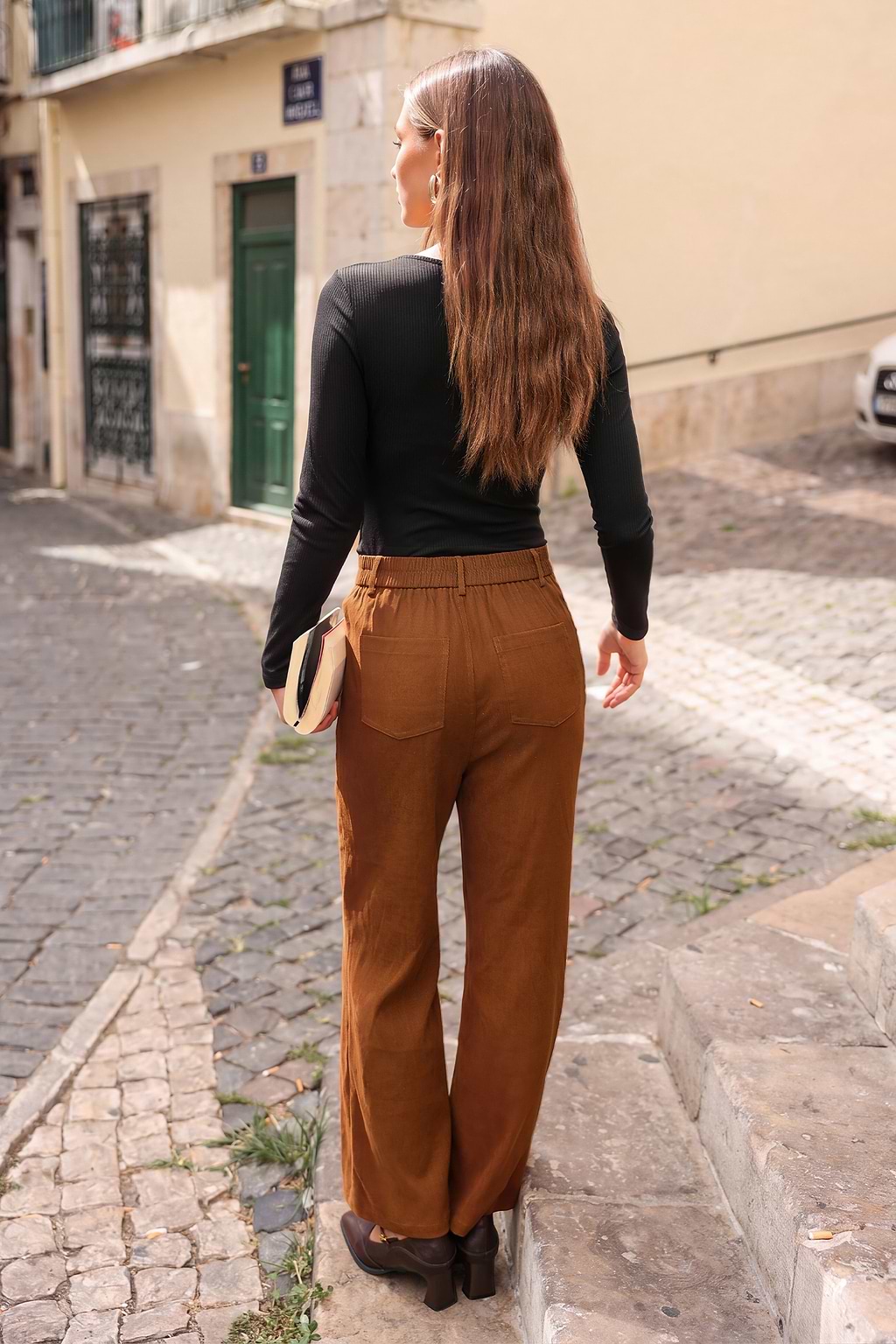 Spice It Up Brown Pants