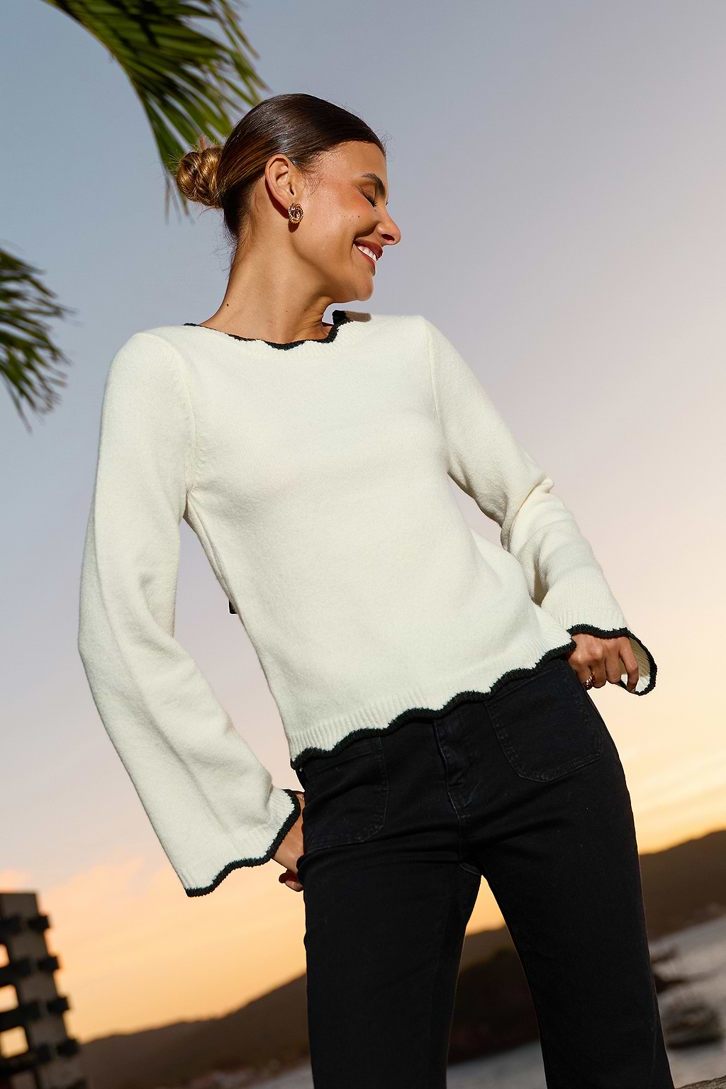 Very Charming White Jumper