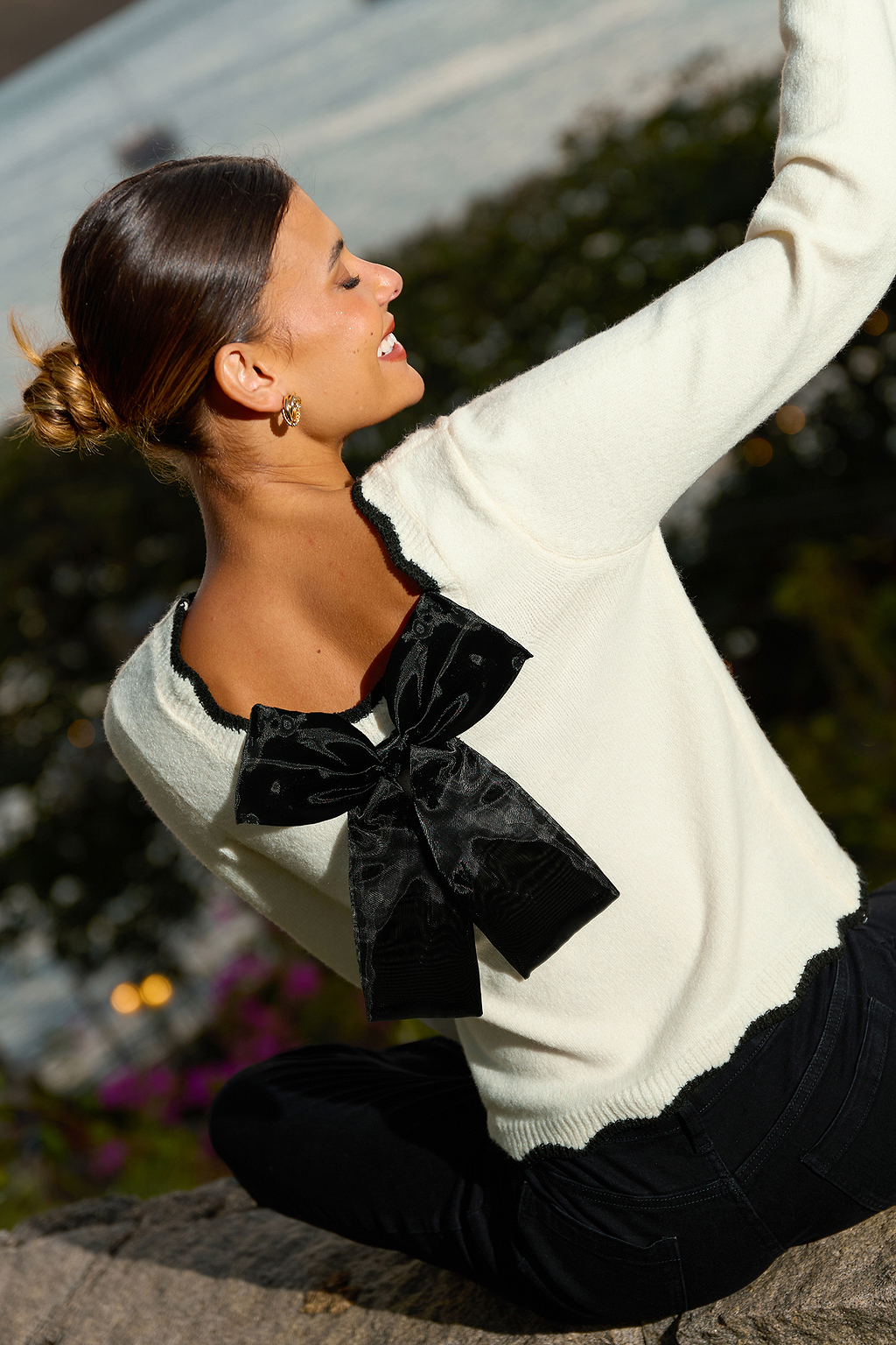 Maglione bianco molto grazioso