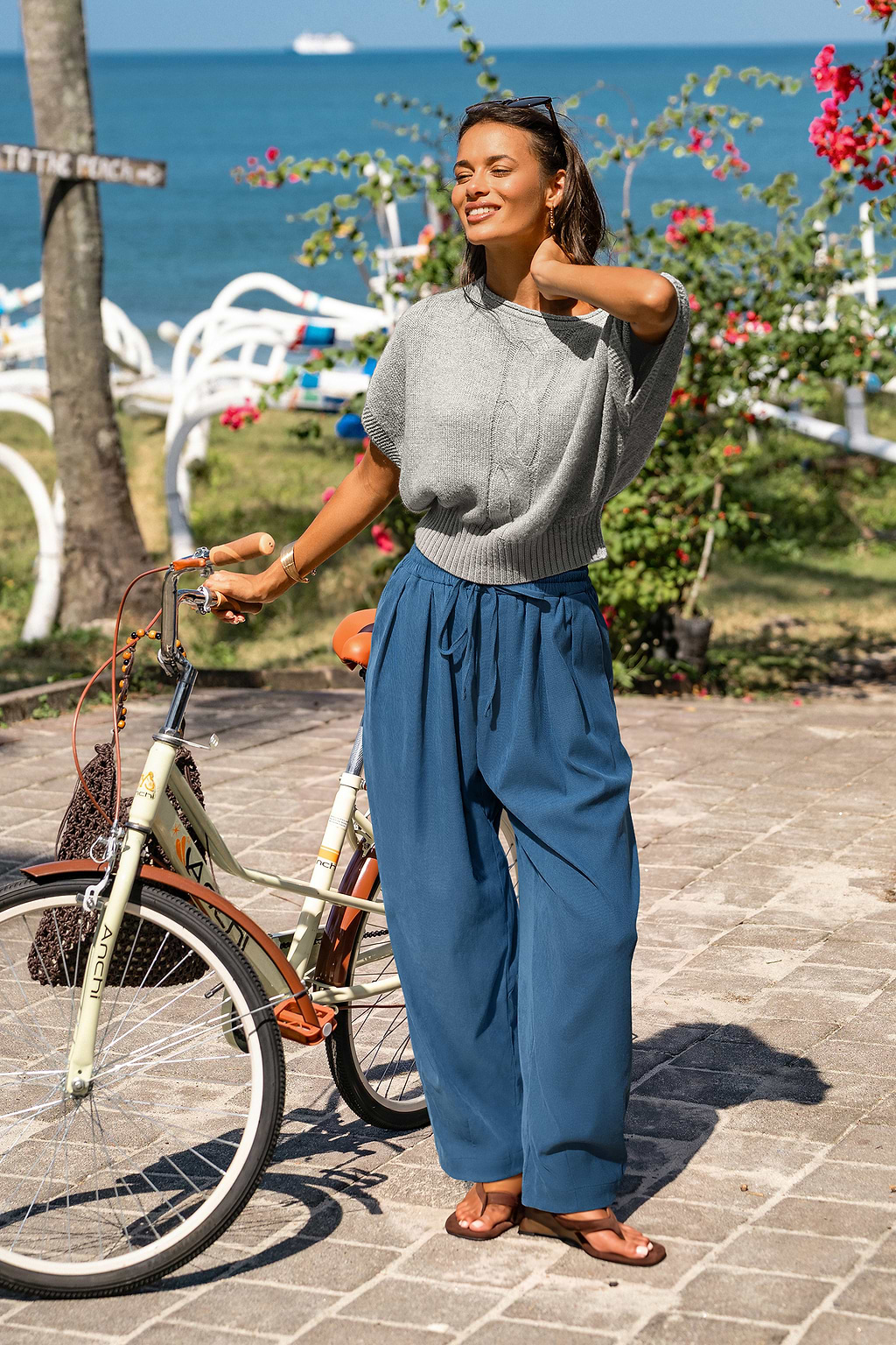 Sunset Society Blue Trousers