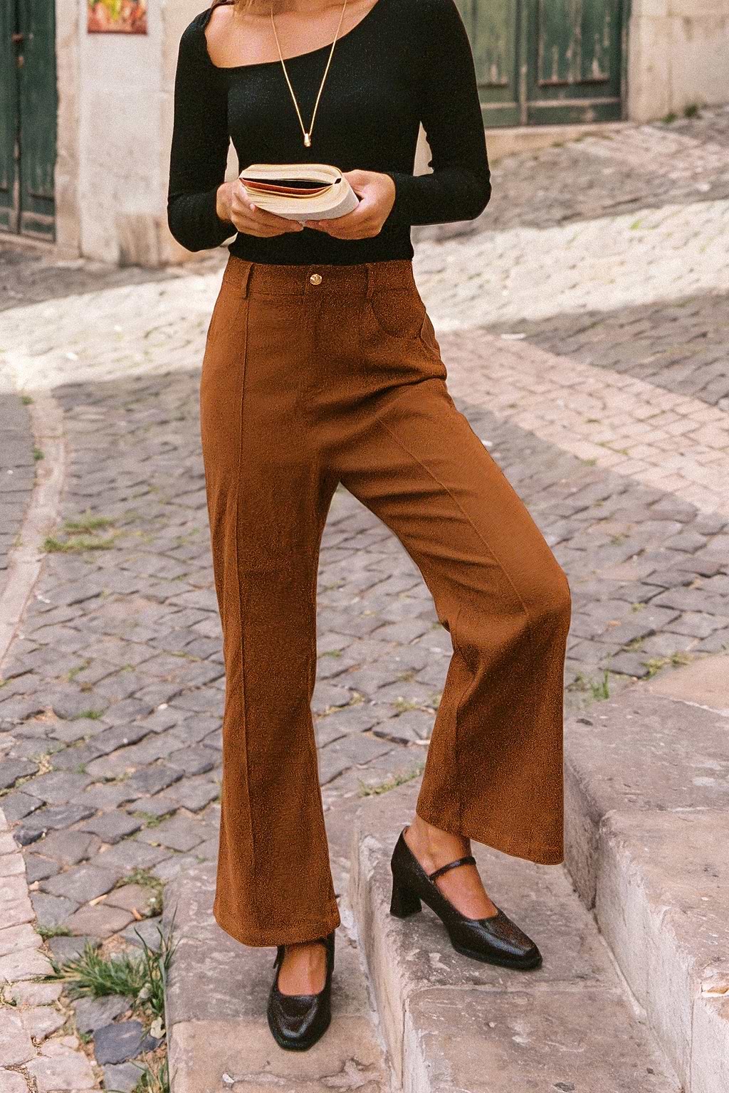 Spice It Up Brown Pants