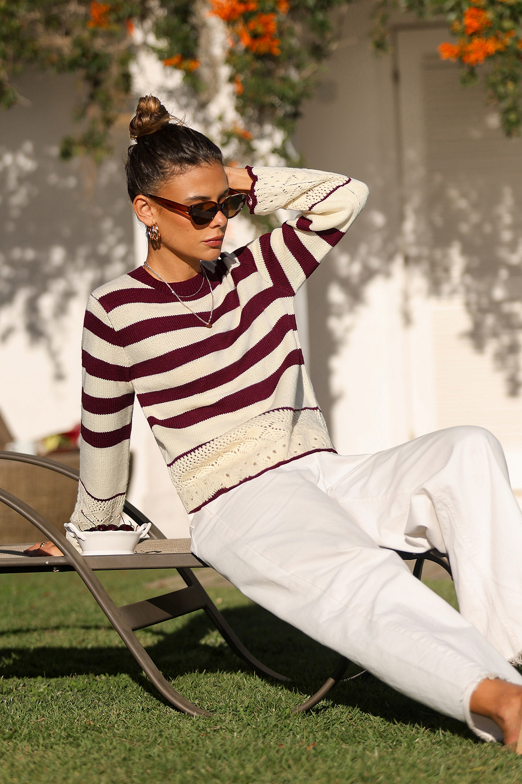Maglione a righe Point of View