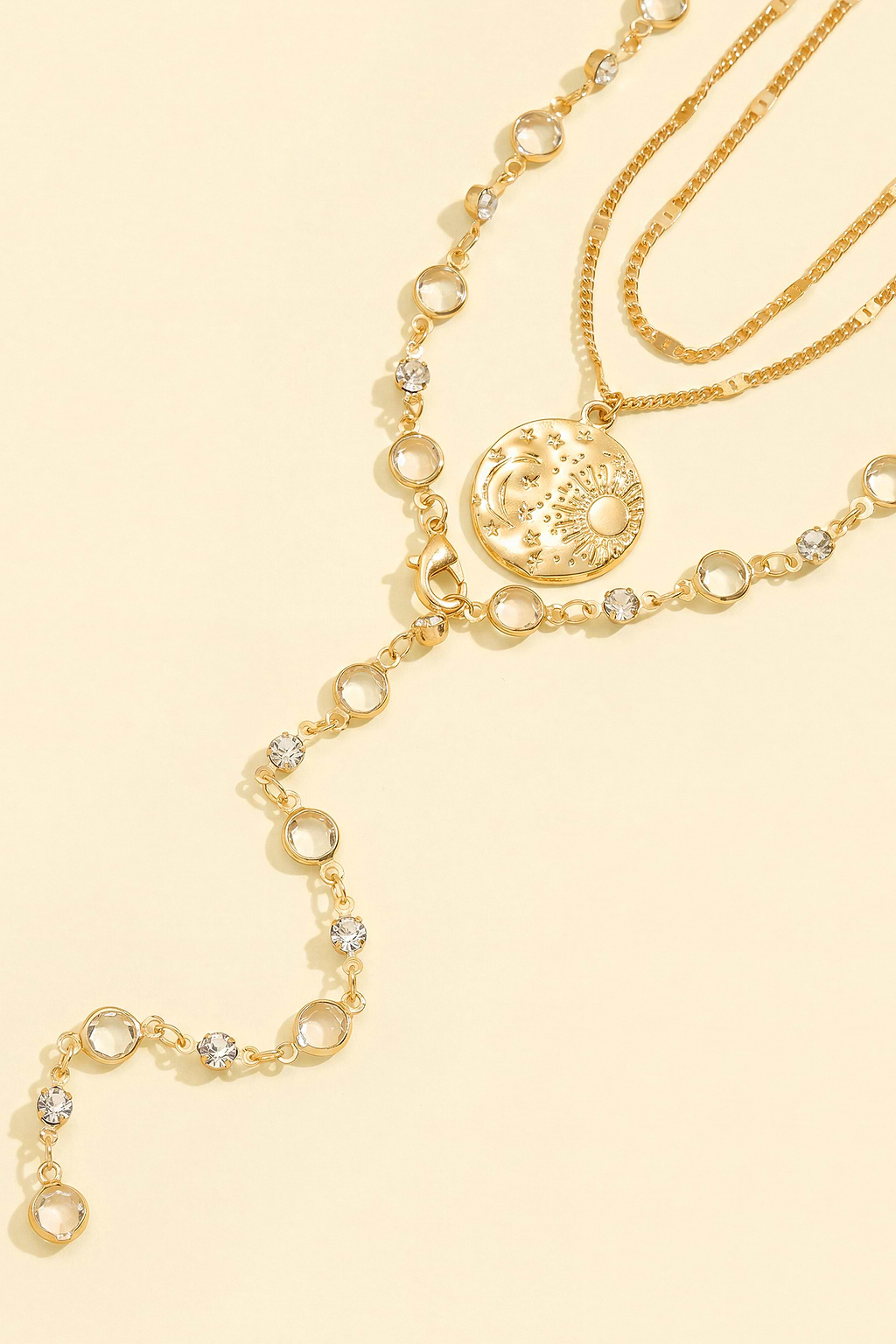 Captivating Gold-Tone Necklace Set